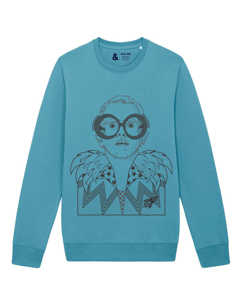 Elton John Crewneck Sweater